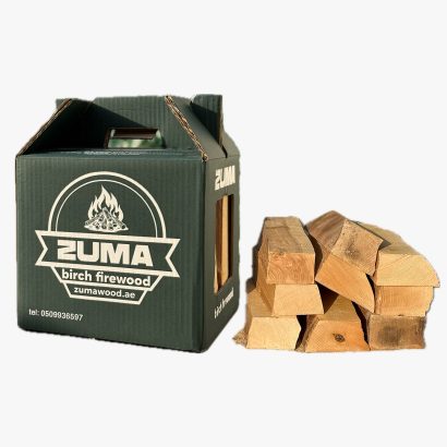 Zuma Birch Firewood – 7-9 kg Box